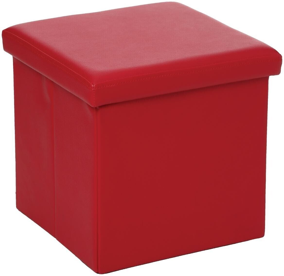 Atmosphera Pouf pliant rouge