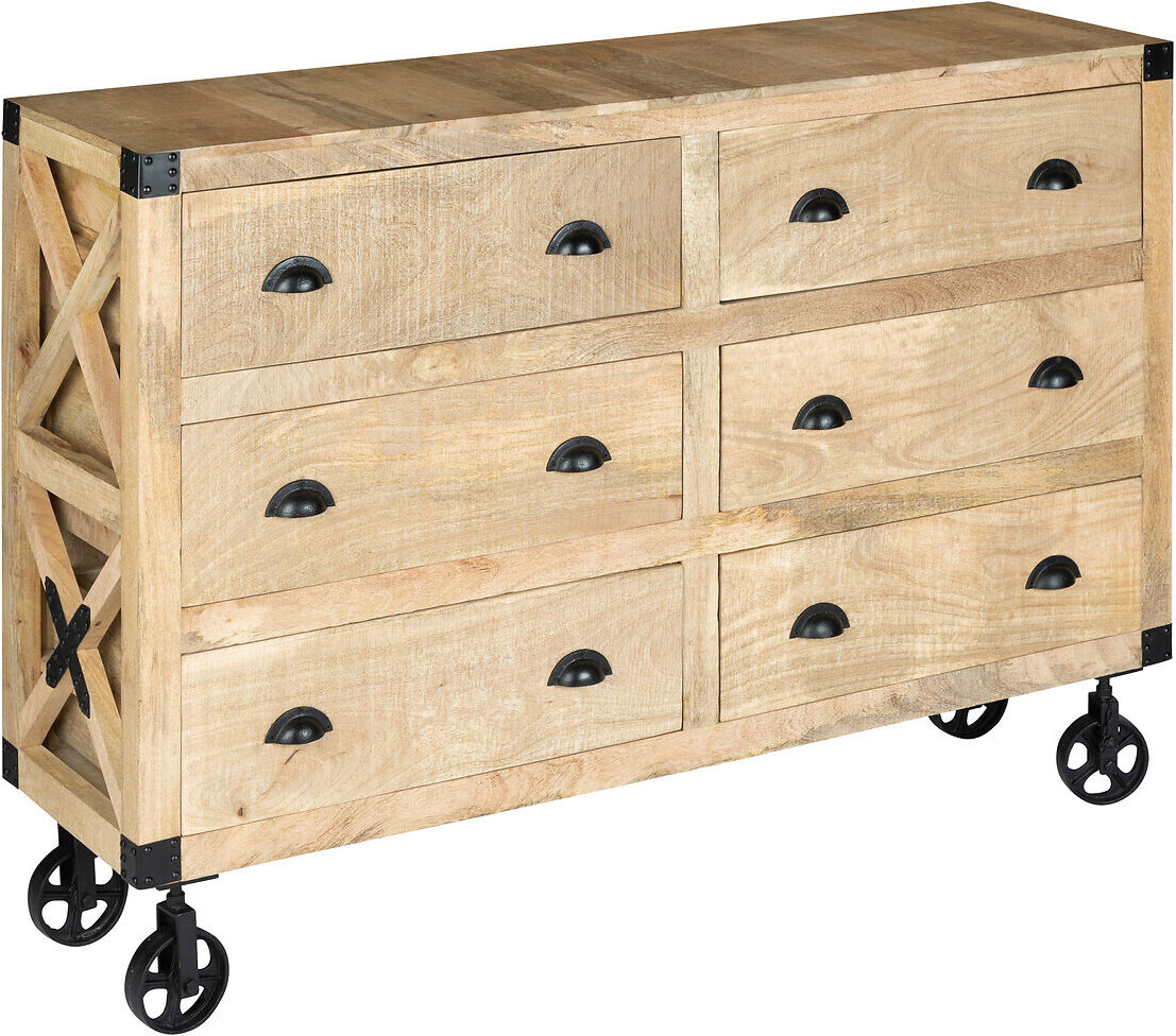 Atmosphera Buffet "Silas", bois de manguier Atmosphera Buffet "Silas", bois de manguier