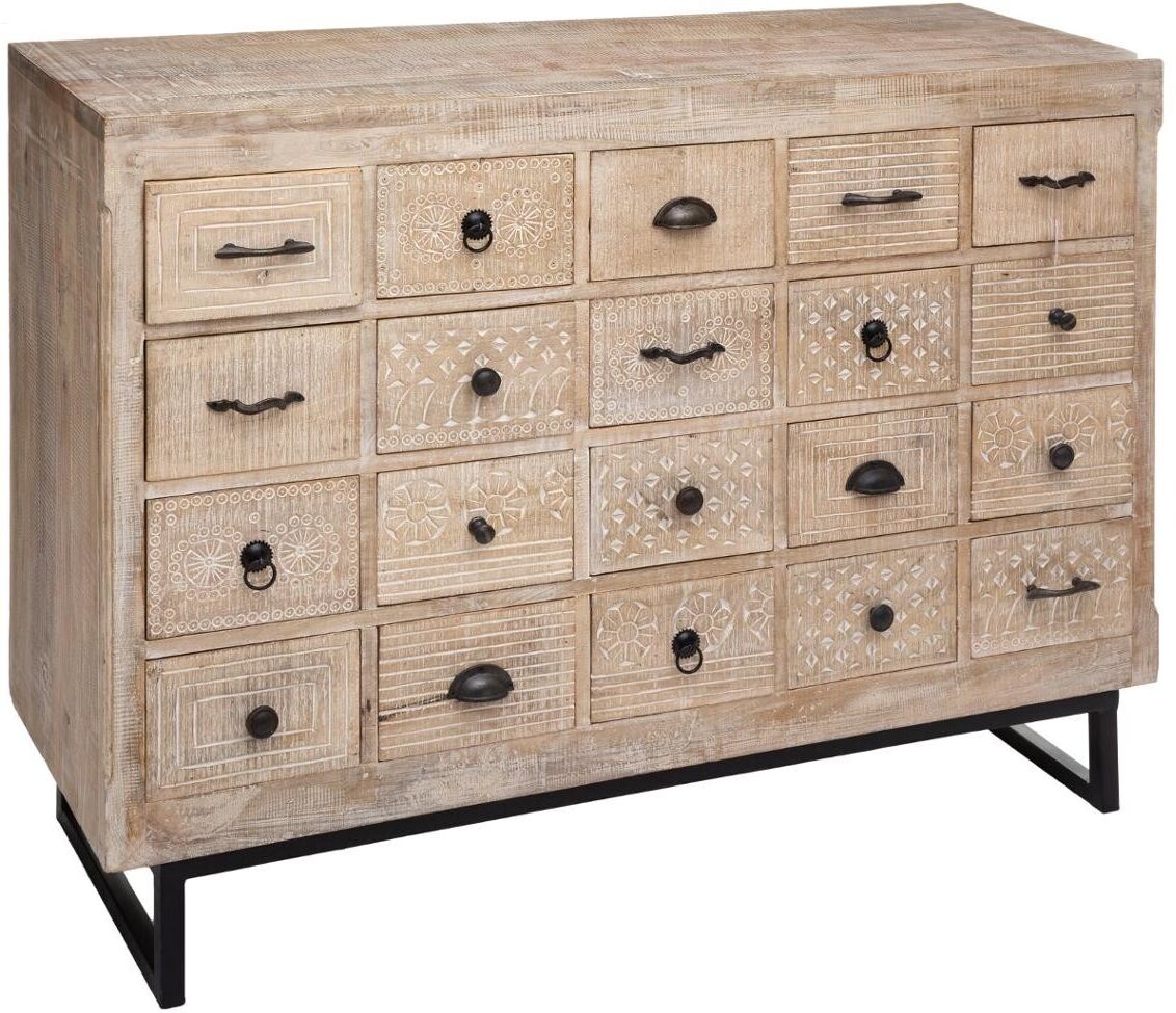 Atmosphera Commode "Ajay" 20 tiroirs Atmosphera Commode "Ajay" 20 tiroirs