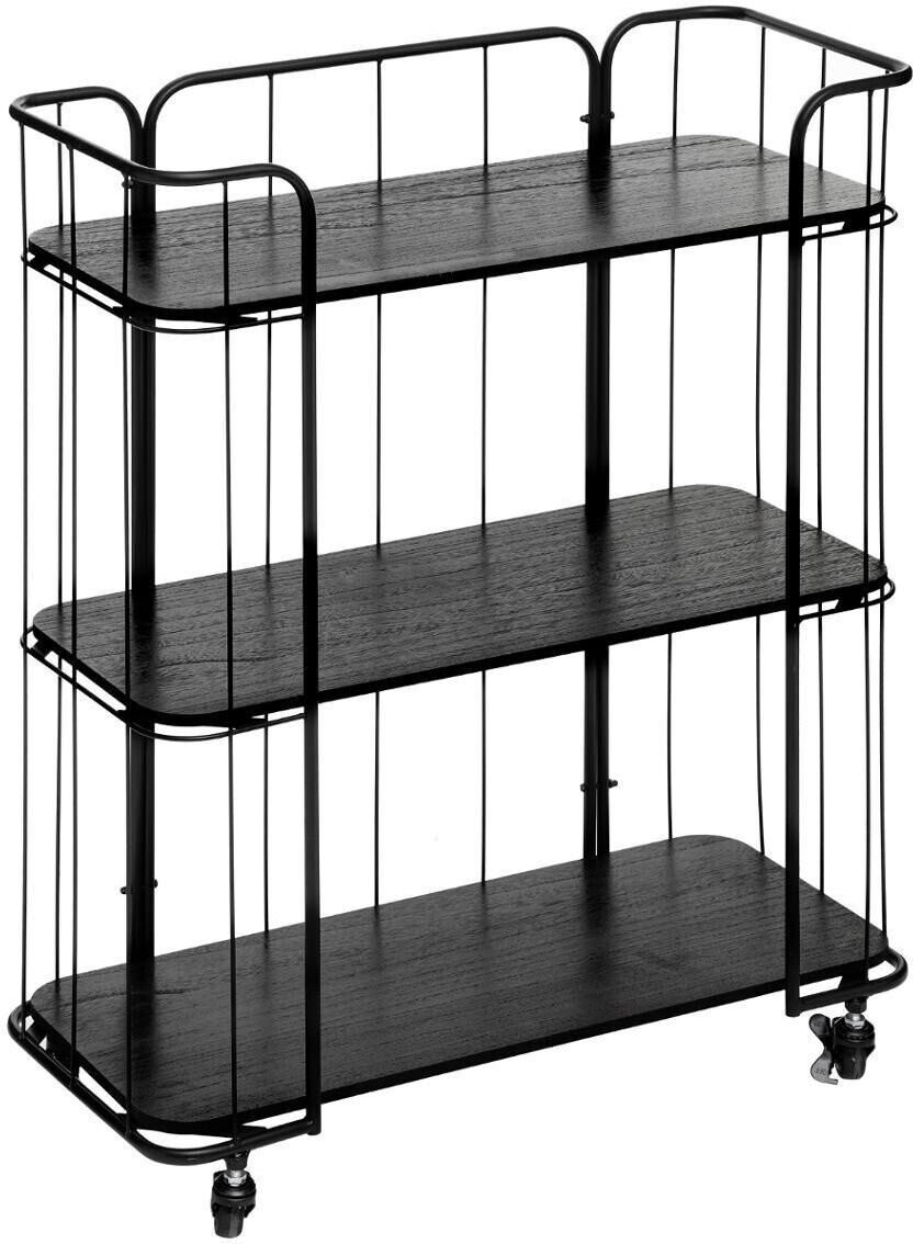 Atmosphera Étagère "Jordi" noire, métal H98 cm Atmosphera Étagère "Jordi" noire, métal H98 cm