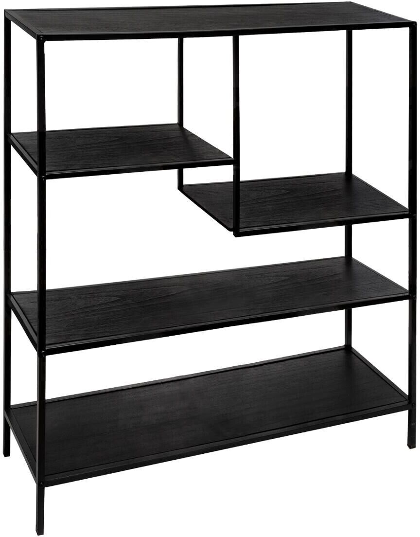 Atmosphera Étagère "Gota" noire, métal bois H100 cm Atmosphera Étagère "Gota" noire, métal bois H100 cm