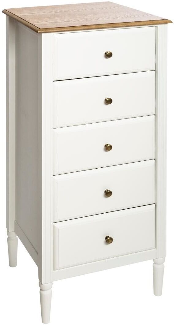 Atmosphera Chiffonnier "Solen", blanc et bois Atmosphera Chiffonnier "Solen", blanc et bois