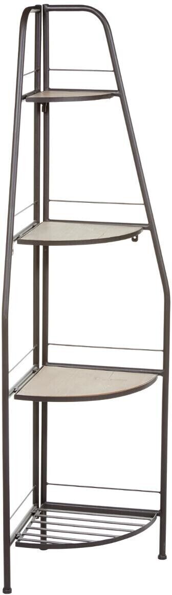 Atmosphera Étagère d'angle "Récup" en métal H137 cm Atmosphera Étagère d'angle "Récup" en métal H137 cm