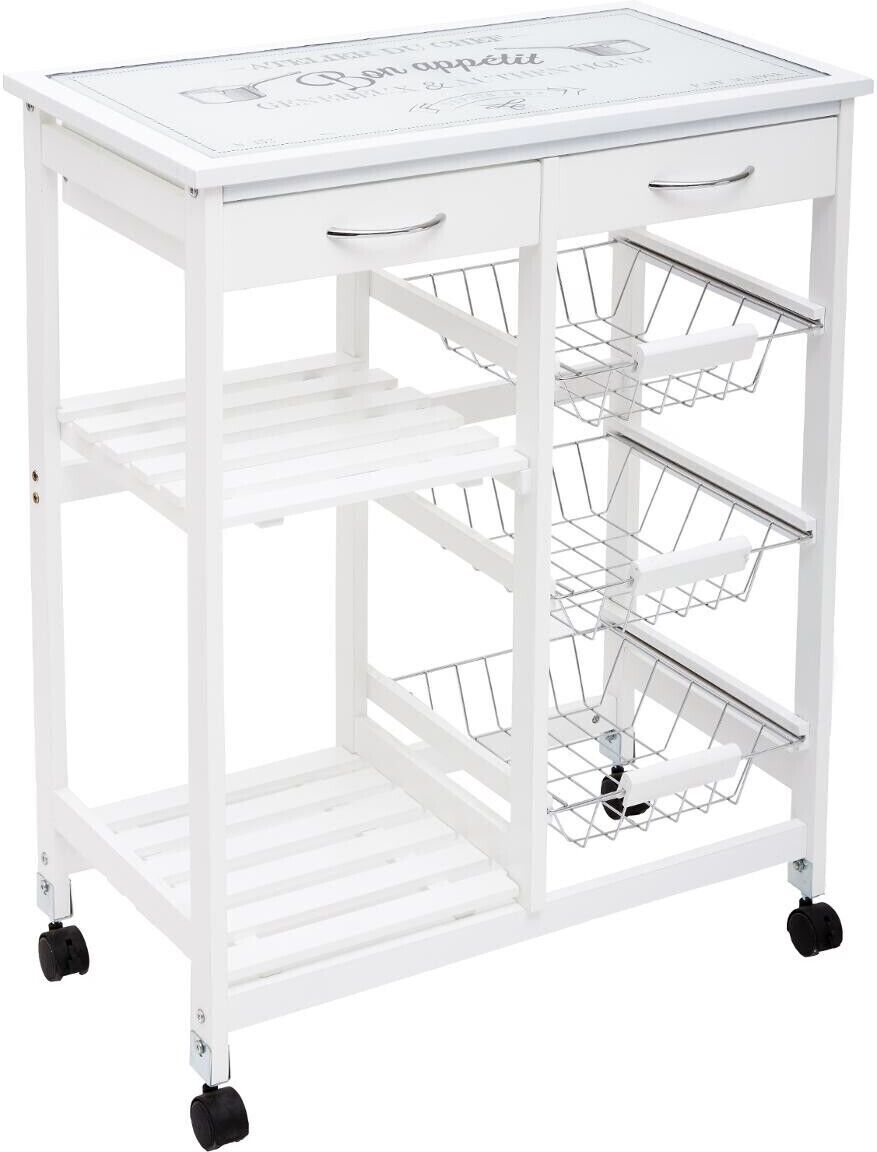 Atmosphera Desserte "Gustaf" blanche Atmosphera Desserte "Gustaf" blanche