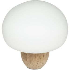 Atmosphera Veilleuse enfant "Champignon" Blanc, H.11 cm Atmosphera