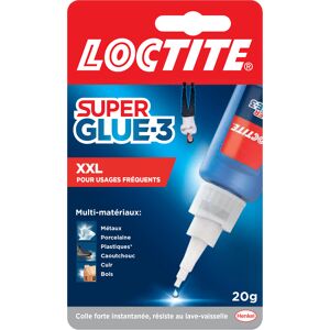 LOCTITE Colle liquide Super glue-3 Professionnel 20g - LOCTITE - 2608834