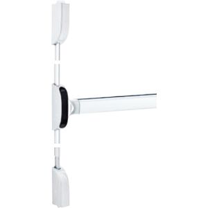 VACHETTE Antipanique PUSH BAR 1900 2 points L850 Blanc resistant au feu - ASSA ABLOY - 16572000