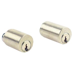 JPM Jeu de cylindre longueur de 80mm laiton poli pour serrure VEGA fourni avec 3 clés - JPM - 833780-01-0A