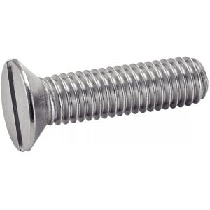 ACTON Vis à métaux tête fraisée fendue inox A2 DIN 963 10X40 boîte de 100 - ACTON - 6220810X40