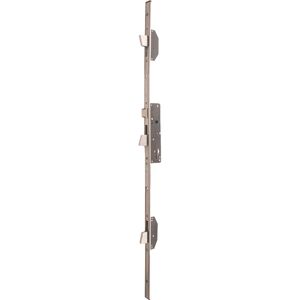 ISEO Serrure 3 points à larder ELECTA 1/2 tour Axe 25mm têtière U inox - ISEO - 785101252