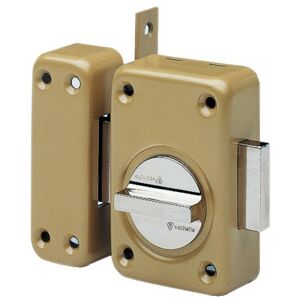 Verrou à bouton Radialis V136 à bouton 7740NT pêne de 110 cylindre de 45 mm bronze VACHETTE 27309000 - Publicité Verrou à bouton Radialis V136 à bouton 7740NT pêne de 110 cylindre de 45 mm bronze VACHETTE 27309000 - Publicité