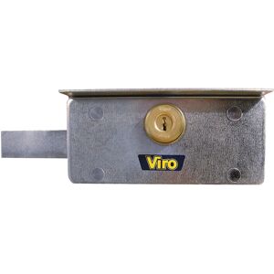 Serrure blindée de rideau métallique à cylindre rond 190 x 80 mm acier zingué VIRO VIR4201 - Publicité Serrure blindée de rideau métallique à cylindre rond 190 x 80 mm acier zingué VIRO VIR4201 - Publicité