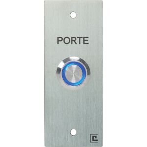 Bouton poussoir NO/NF sur plaque inox 40 x 100 mm avec 2 vis anti-vandales HERACLES PL40NFL - Publicité Bouton poussoir NO/NF sur plaque inox 40 x 100 mm avec 2 vis anti-vandales HERACLES PL40NFL - Publicité