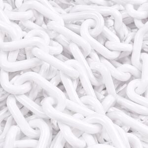 Chaine plastique blanc diamètre 8 mm x 25 m VINMER CH8B Blanc - Publicité Chaine plastique blanc diamètre 8 mm x 25 m VINMER CH8B Blanc - Publicité