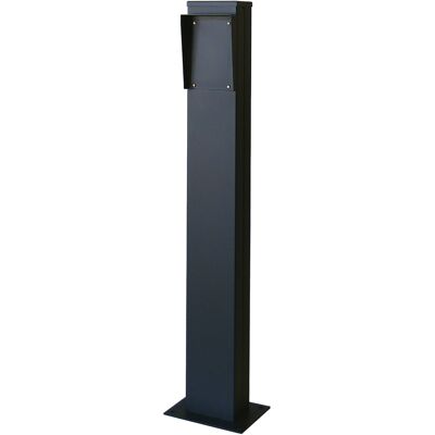 Borne de parking 1,5 m HERACLES PCA-BORN115 Gris anthracite - Publicité Borne de parking 1,5 m HERACLES PCA-BORN115 Gris anthracite - Publicité