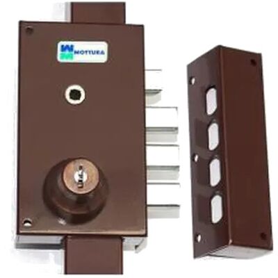 Serrure multipoints en applique Série 448 coloris marron A2P* droite MOTTURA 30448VD5NXHAFD - Publicité Serrure multipoints en applique Série 448 coloris marron A2P* droite MOTTURA 30448VD5NXHAFD - Publicité
