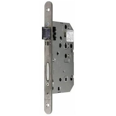 Serrure à larder D453 à condamnation axe 50 mm bout rond inox sans gâche VACHETTE 22693000 - Publicité Serrure à larder D453 à condamnation axe 50 mm bout rond inox sans gâche VACHETTE 22693000 - Publicité
