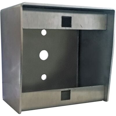Boîtier de mise en saillie inox 80 x 80 mm HERACLES PCA-BS80 - Publicité Boîtier de mise en saillie inox 80 x 80 mm HERACLES PCA-BS80 - Publicité