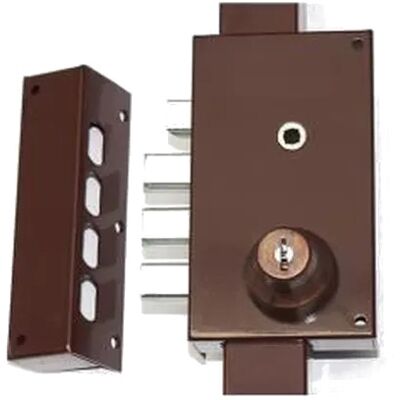 Serrure multipoints en applique Série 448 coloris marron A2P* gauche MOTTURA 30448VS5NXHAFS - Publicité Serrure multipoints en applique Série 448 coloris marron A2P* gauche MOTTURA 30448VS5NXHAFS - Publicité