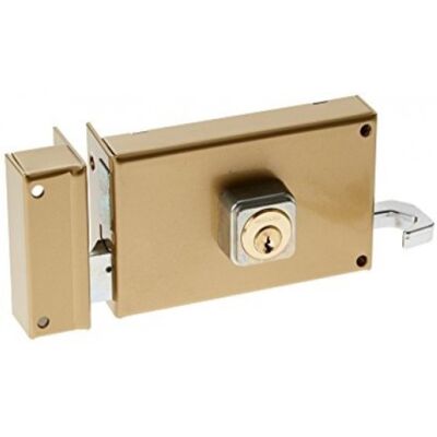 Serrure monopoint en applique ALPHA cylindre rond horizontal tirage gauche BRICARD 350111 - Publicité Serrure monopoint en applique ALPHA cylindre rond horizontal tirage gauche BRICARD 350111 - Publicité
