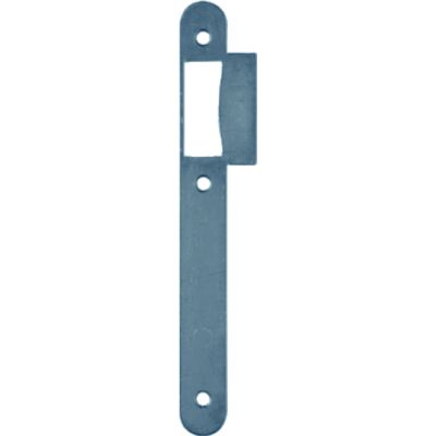Gâche plate D452 bout rond simple empennage finition inox VACHETTE 19801000 - Publicité Gâche plate D452 bout rond simple empennage finition inox VACHETTE 19801000 - Publicité