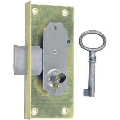 SELECT Serrure à entailler de bibliothèque 514 axe 15 mm largeur 35 mm droite avec 1 clé DEVISMES S514A15DLBL - Publicité SELECT Serrure à entailler de bibliothèque 514 axe 15 mm largeur 35 mm droite avec 1 clé DEVISMES S514A15DLBL - Publicité