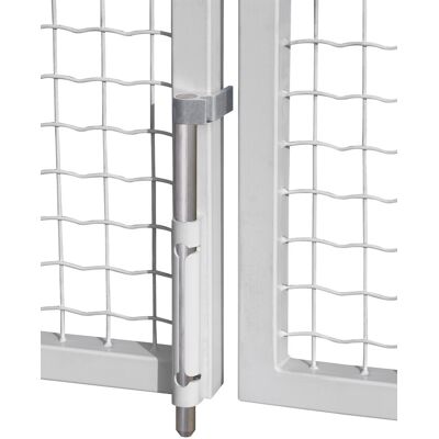 Verrou de sol en applique aluminium Quick-Fix LOCINOX P00007821 - Publicité Verrou de sol en applique aluminium Quick-Fix LOCINOX P00007821 - Publicité