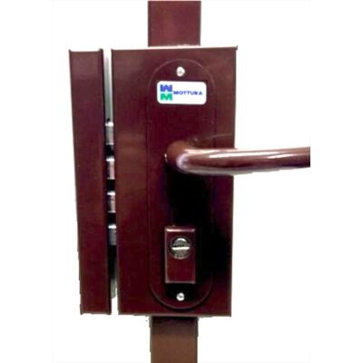 MOTTURA 38468VGMXA2P - Serrure 3 points, Marron - Publicité MOTTURA 38468VGMXA2P - Serrure 3 points, Marron - Publicité