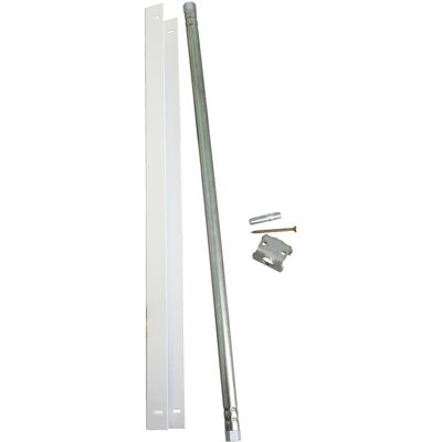 Serrure Vigistyl blanche - serrure verticale réversible 7mm - Serrure - Publicité Serrure Vigistyl blanche - serrure verticale réversible 7mm - Serrure - Publicité
