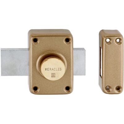 HERACLES Verrou à bouton 45 mm GHB 5 ailettes s'entrouvrant par MGX2 Héraclès P-113510 - Publicité HERACLES Verrou à bouton 45 mm GHB 5 ailettes s'entrouvrant par MGX2 Héraclès P-113510 - Publicité