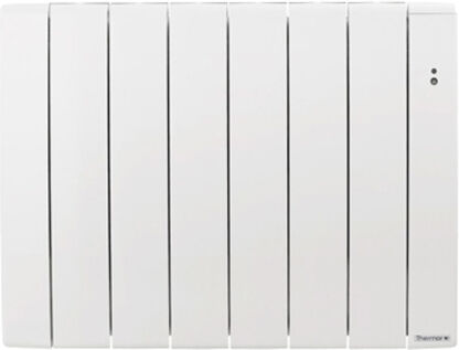 Radiateur électrique chaleur douce BILBAO 3 horizontal blanc 1250W - THERMOR - 493841