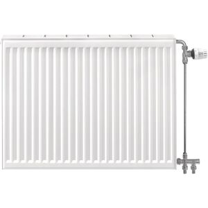 Radiateur compact all-in 21 H 400 mm L 600 mm 572 W STELRAD 0214042106 Blanc - Publicité Radiateur compact all-in 21 H 400 mm L 600 mm 572 W STELRAD 0214042106 Blanc - Publicité