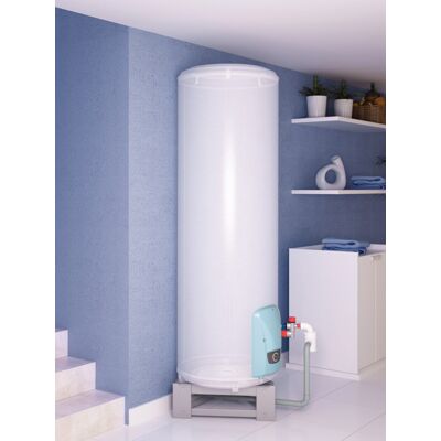 Rehausse pour chauffe-eau vertical sur socle de 150 à 300 L ATLANTIC 009242 - Publicité Rehausse pour chauffe-eau vertical sur socle de 150 à 300 L ATLANTIC 009242 - Publicité