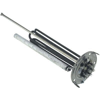 Résistance thermoplongeur blindé 3000 W 5 trou + anode ARISTON 992163 - Publicité Résistance thermoplongeur blindé 3000 W 5 trou + anode ARISTON 992163 - Publicité