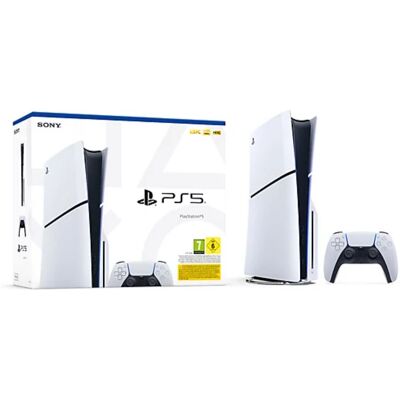 PlayStation 5 standard slim 1 Tb SONY Blanc - Publicité PlayStation 5 standard slim 1 Tb SONY Blanc - Publicité