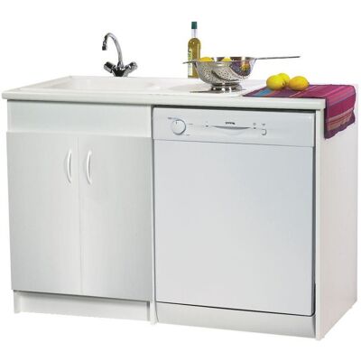 Meuble lave-vaisselle SIM avec jambage 2 porte L 1400 mm NEOVA S15V02077 - Publicité Meuble lave-vaisselle SIM avec jambage 2 porte L 1400 mm NEOVA S15V02077 - Publicité