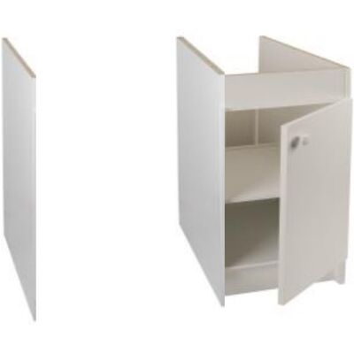 Meuble sous évier L1200 CONFORT 1 porte mélaminé blanc FRANKE 609799 - Publicité Meuble sous évier L1200 CONFORT 1 porte mélaminé blanc FRANKE 609799 - Publicité