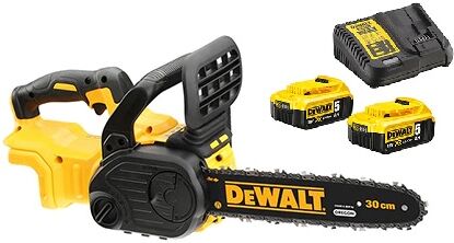 Tronçonneuse élagueuse XR 18V 30cm (2x5Ah) en boîte carton - DEWALT - DCM565P2