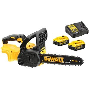 DeWalt Tronçonneuse élagueuse XR 18V 30cm (2x5Ah) en boîte carton - DEWALT - DCM565P2