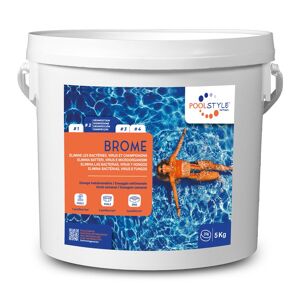 POOLSTYLE Brome pastilles de 20g - POOLSTYLE - PSL-500-0001