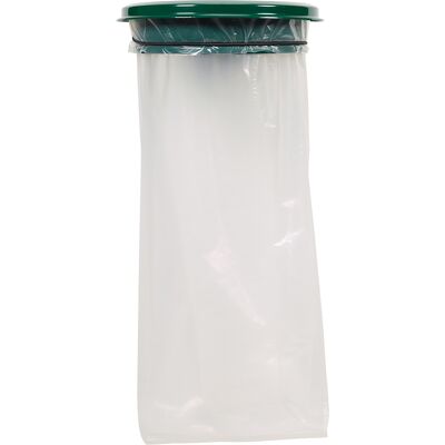 Support sac mural avec couvercle 110 L vert mousse Collecmur Essentiele ROSSIGNOL 57953 Vert mousse - Publicité Support sac mural avec couvercle 110 L vert mousse Collecmur Essentiele ROSSIGNOL 57953 Vert mousse - Publicité