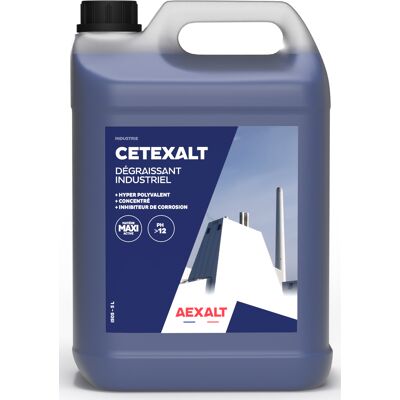 Dégraissant industriel bidon 5 L AEXALT I505 Bleu - Publicité Dégraissant industriel bidon 5 L AEXALT I505 Bleu - Publicité