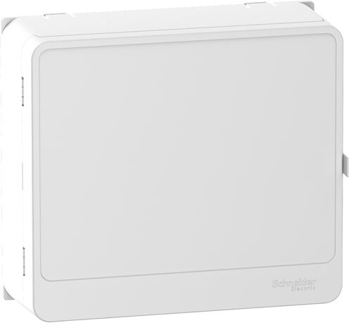 Habillage + porte Styl blanc RESI9 13 modules pour panneau de contrôle et bloc de commande - SCHNEIDER ELECTRIC - R9H13418