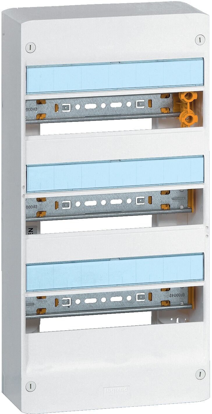 Coffret DRIVIA 13 modules IP30 IK05 blanc 3 rangée - LEGRAND - 401213