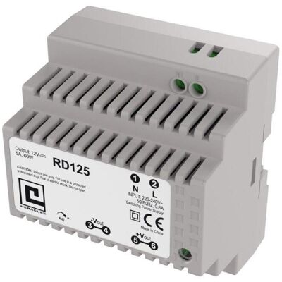 Alimentation à découpage rail DIN 5MOD 5 A 60 W HERACLES PCA-ALIMRD125 - Publicité Alimentation à découpage rail DIN 5MOD 5 A 60 W HERACLES PCA-ALIMRD125 - Publicité