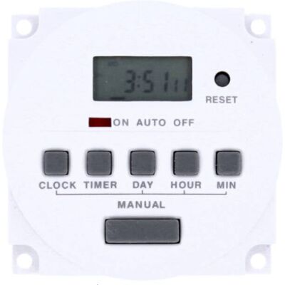 Horloge digitale 12 V CDVI TH82712 - Publicité Horloge digitale 12 V CDVI TH82712 - Publicité