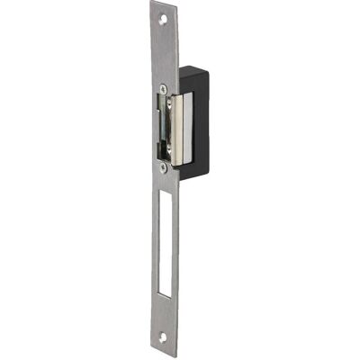 Gâche électrique G17 à têtière courte longueur 110 mm zamak DOM F1G0170001 - Publicité Gâche électrique G17 à têtière courte longueur 110 mm zamak DOM F1G0170001 - Publicité