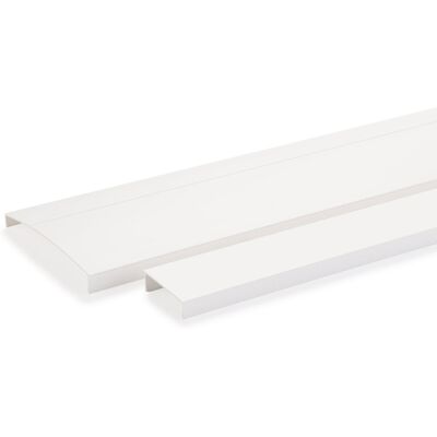 OBO BETTERMANN - COFRALIS L 2500mm - PVC - couvercle - Publicité OBO BETTERMANN - COFRALIS L 2500mm - PVC - couvercle - Publicité