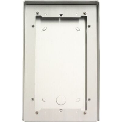Boitier sailli aluminium anodisé 2 modules IKALL COMELIT 31162 - Publicité Boitier sailli aluminium anodisé 2 modules IKALL COMELIT 31162 - Publicité