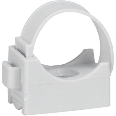 Boîte de 100 clipsotubes gris pour tube IRL D25 mm LEGRAND 031906 Gris - Publicité Boîte de 100 clipsotubes gris pour tube IRL D25 mm LEGRAND 031906 Gris - Publicité